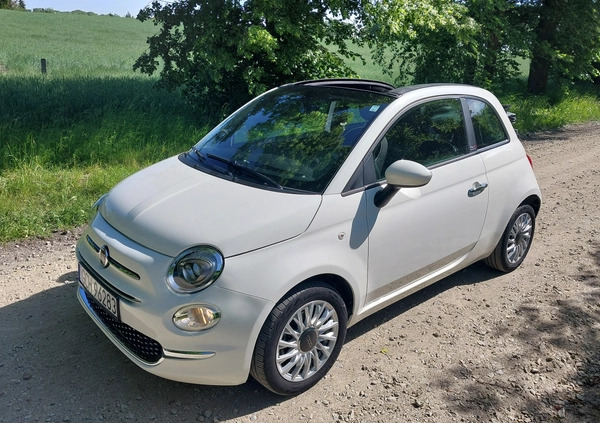 Fiat 500 cena 52900 przebieg: 24000, rok produkcji 2021 z Chojnice małe 92